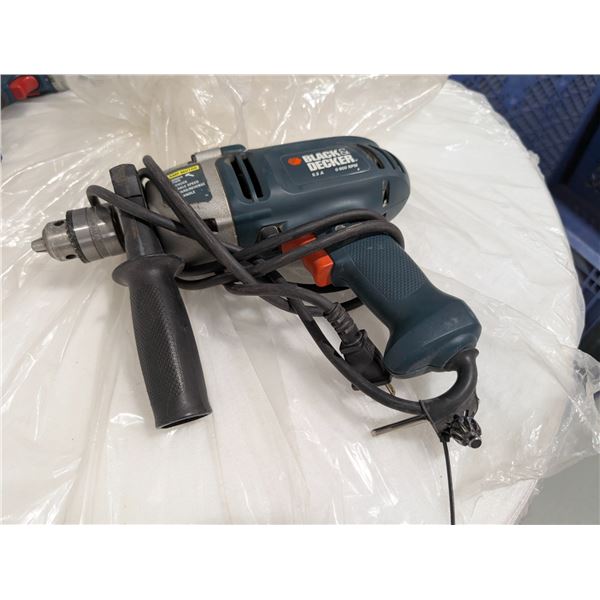PERCEUSE À PERCUSSION 1/2” BLACK & DECKER DR600