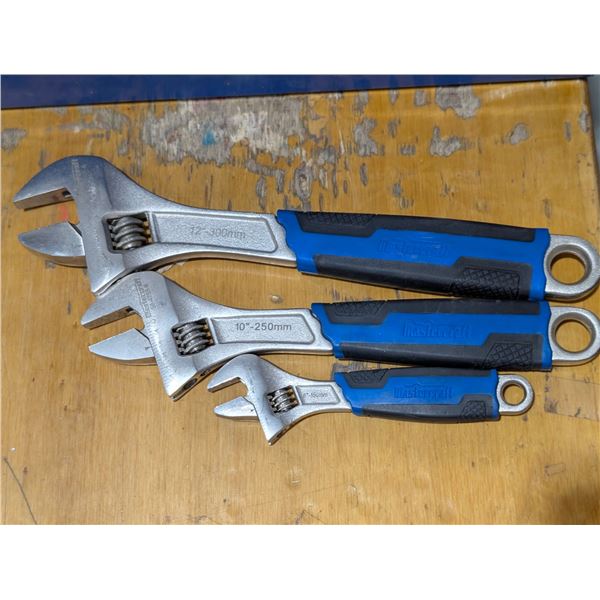 ENS DE 3 CLÉ RÉGLABLE MASTERCRAFT ASST