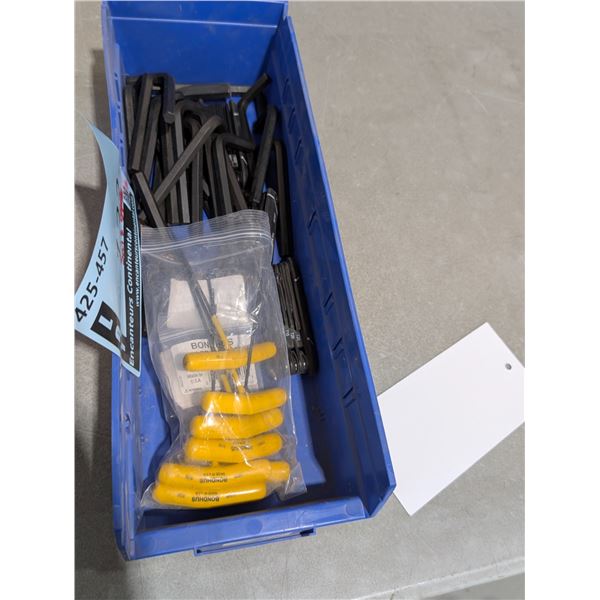 LOT DE ALLEN KEYS ASST