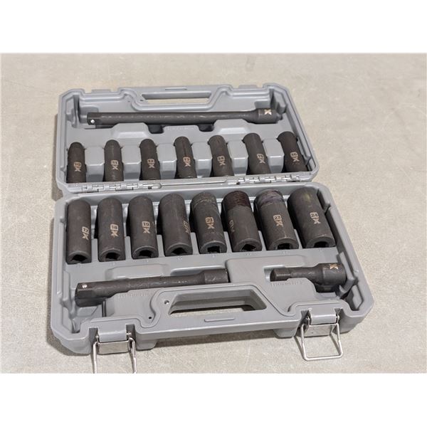 ENS DE 18 DOUILLES À IMPACT MAXIMUM MÉTRIQUE 10-24mm