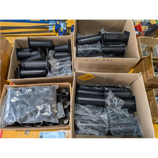 LOT DE 80+ PIEDS DE MEUBLES 6" AJUSTABLE