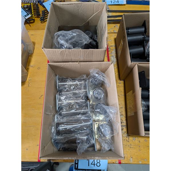 LOT DE 24 PIEDS DE MEUBLES  AJUSTABLE ASST (4"&6"