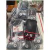 Image 1 : LOT DE 14 PAIRES DE GANTS DE BOXE LOGO JKS gr:MED *NEUF*
