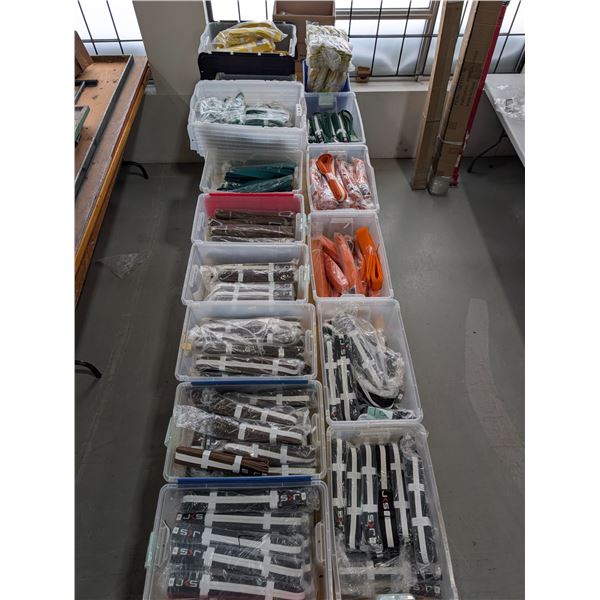 LOT DE 300+ CEINTURES (KARATE GOJU IOGKF) LOGO JKS ASST