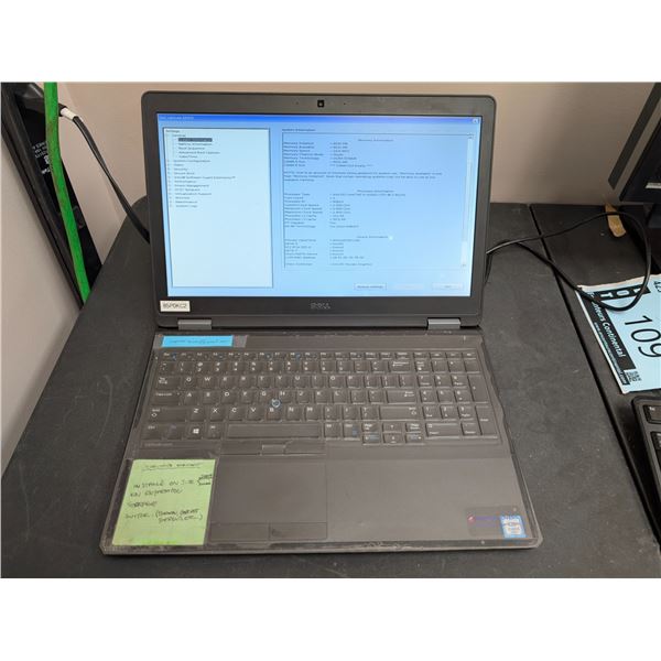PORTABLE DELL LATITUDE 5580 15.6" i5-7300U