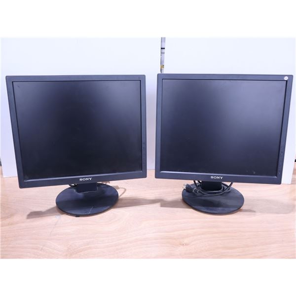 LOT DE 2 MONITEURS 19" SONY SDM-S95A