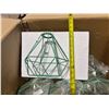 Image 1 : LOT DE +/-46 ABAT-JOURS DE LUMIÈRE SUSPENDU PLOG-IT #DR009 MINT GREEN