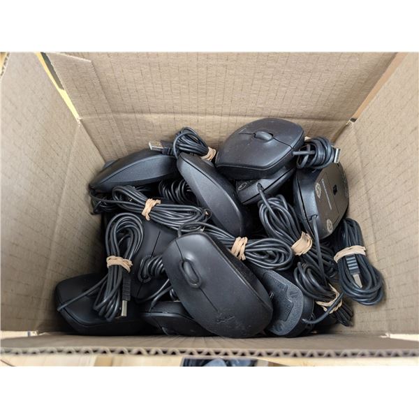 LOT DE 24 SOURIS USB ASST.