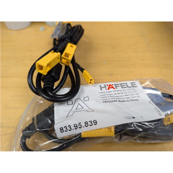 LOT DES HARNAIS POUR LUMIÈRES DEL LOCX5 3-WAY 12V 1M