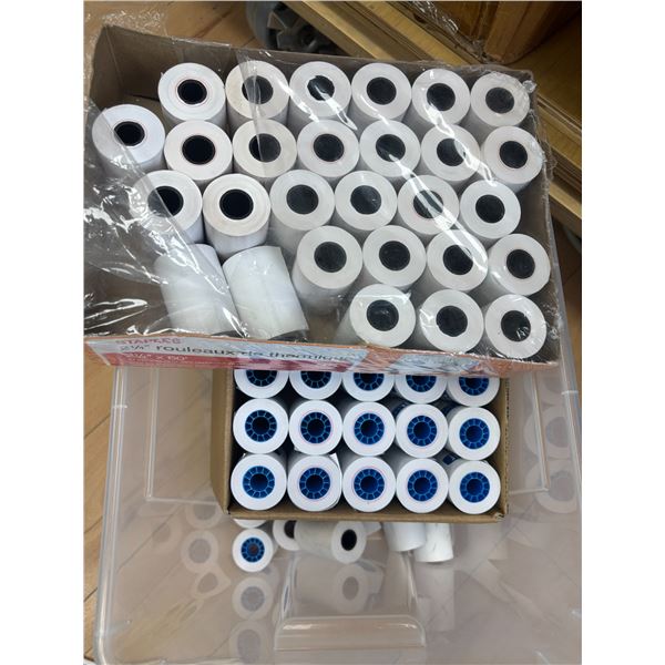 LOT DE 110+ ROULEAUX THERMIQUE 2-1/4"