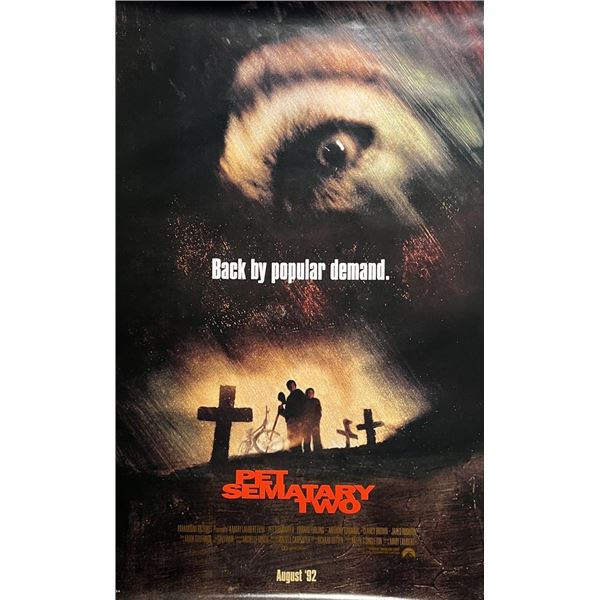 Pet Sematary 1989 Original Movie Poster