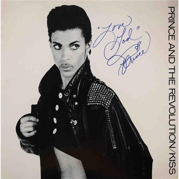 Prince signed Kiss album