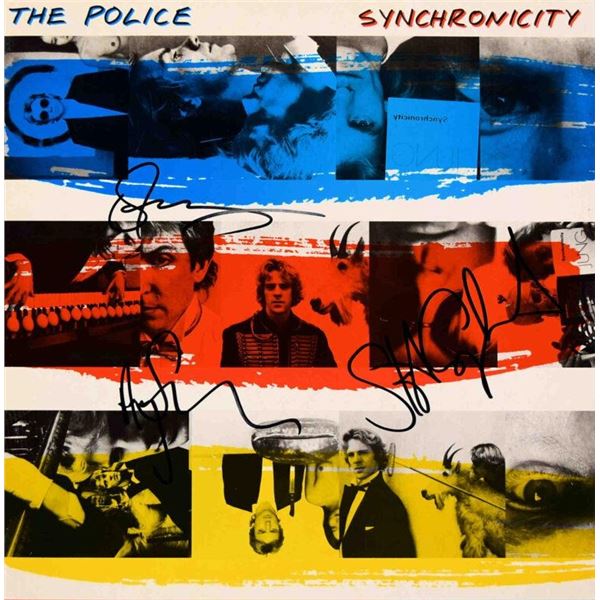 The Police signed Synchronicity album