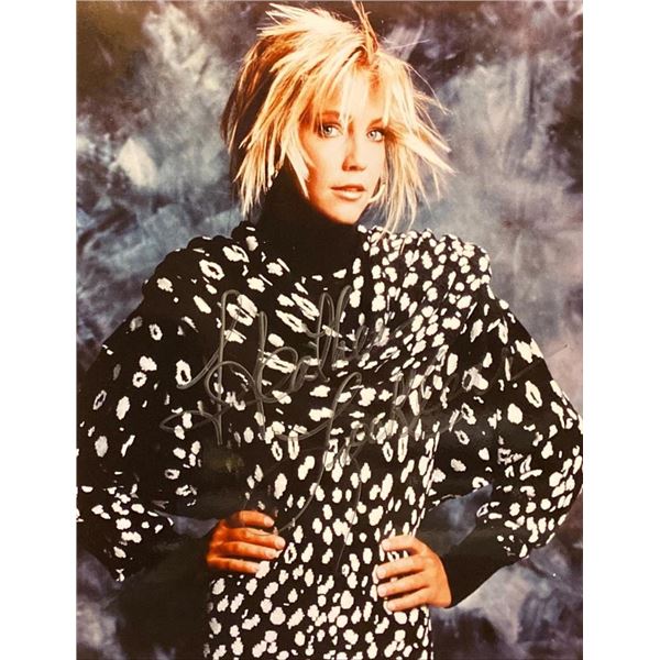 Spin City Heather Locklear Signed Photo