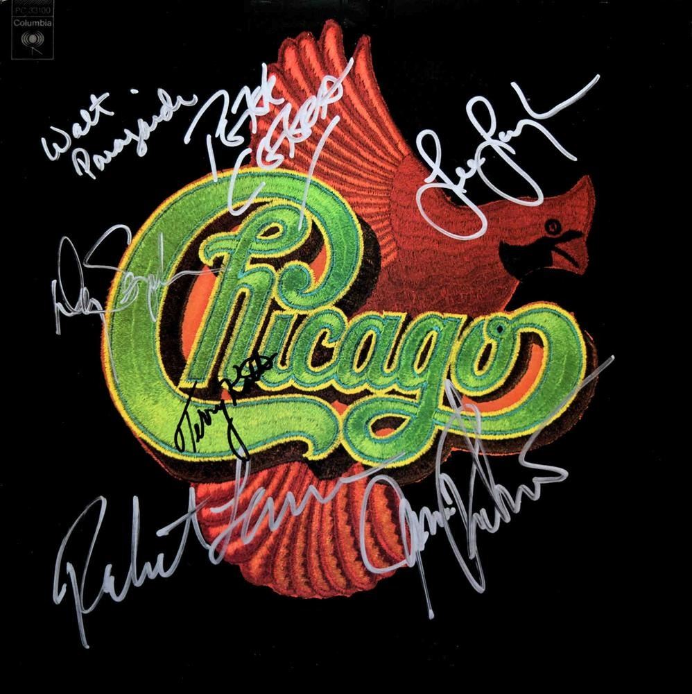 Chicago VIII signed album