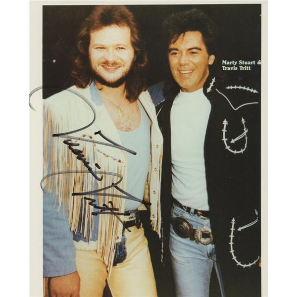 Country Legend Travis Tritt signed photo