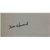 Image 1 : Moe Howard signature slip