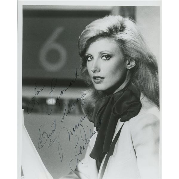 Falcon Crest Morgan Fairchild signed photo