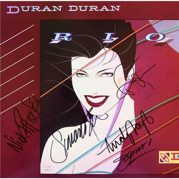 Duran Duran signed Rio album