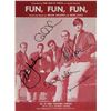 Image 1 : The Beach Boys Fun, Fun, Fun Signed Sheet Music