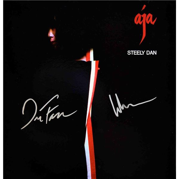 Steely Dan signed "AJA" album
