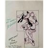 Image 1 : Goofy signed drawing