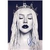Image 1 : Christina Aguilera facsimile signed  photo