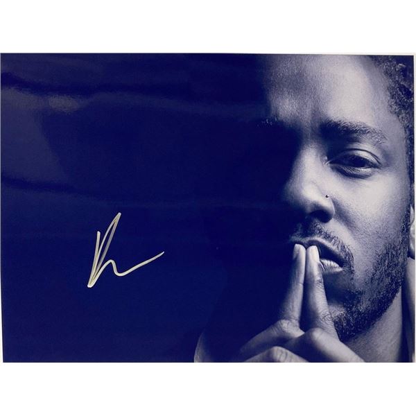 Kendrick Lamar facsimile signed  photo