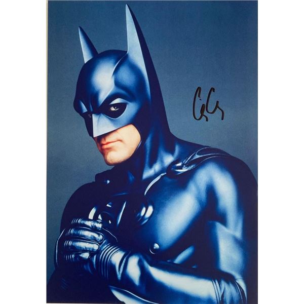 Batman George Clooney facsimile signed  movie photo