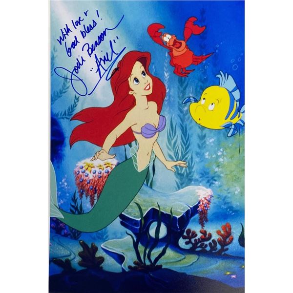 The Little Mermaid Jodi Benson facsimile signed movie photo
