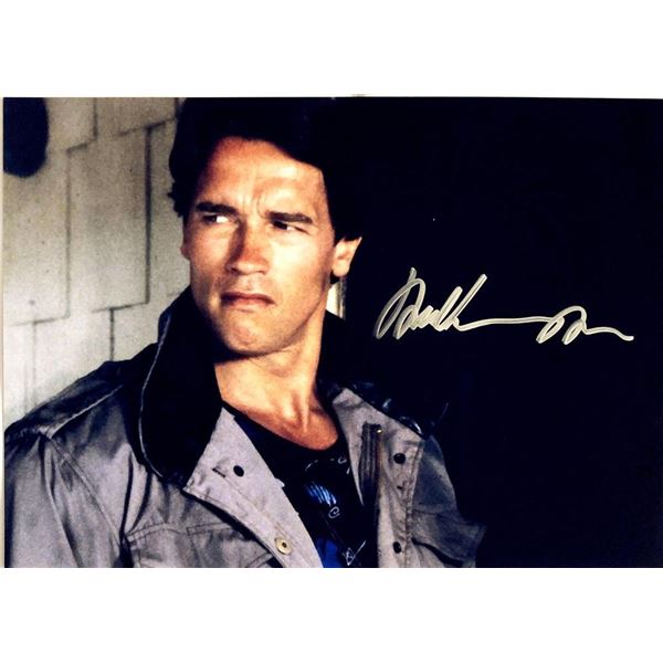Arnold Schwarzenegger facsimile signed  movie photo