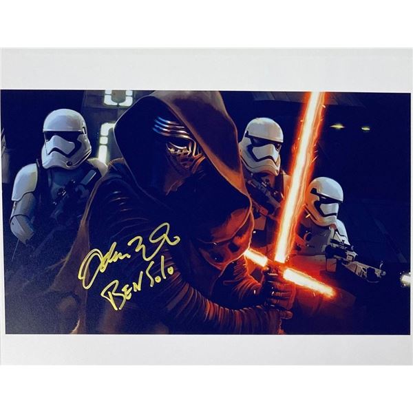 Star Wars Adam Driver facsimile signed movie photo