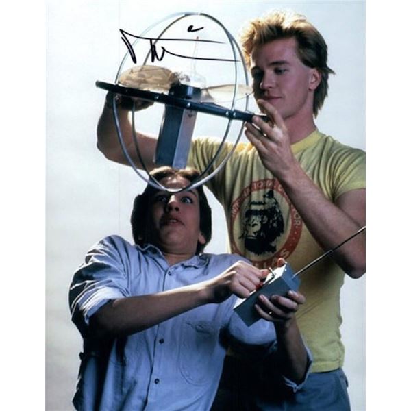 Real Genius Val Kilmer facsimile signed photo