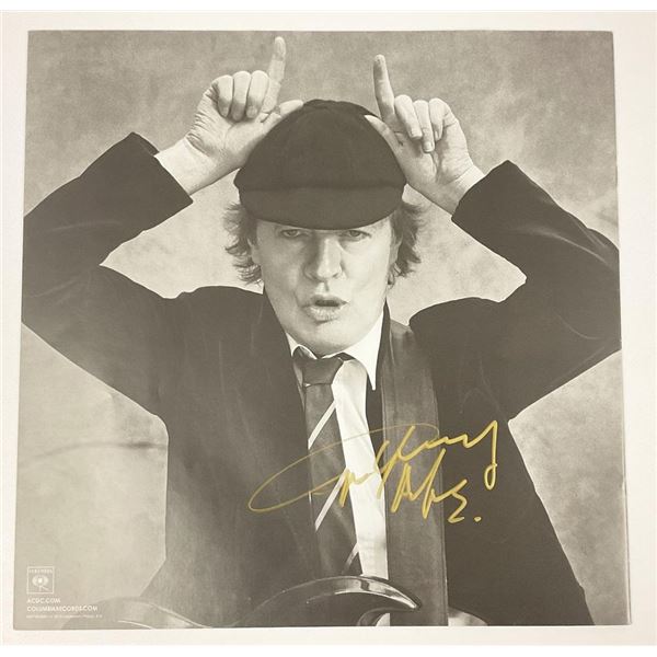 AC/DC Angus Young facsimile signed  photo