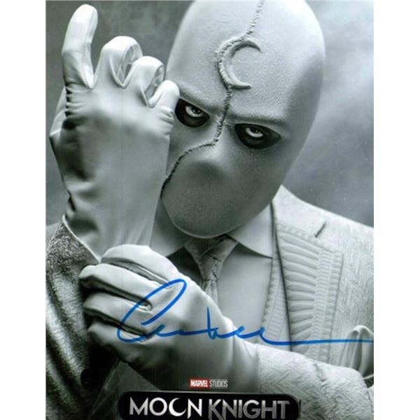 Moon Night Oscar Isaac facsimile signed photo