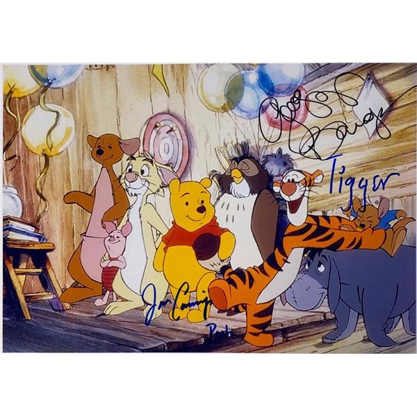 Winnie the Pooh Jim Cummings and...facsimile signed  movie photo