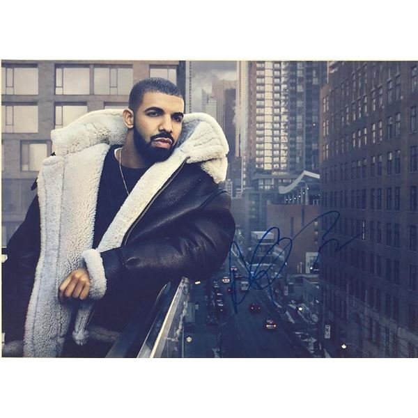 Drake facsimile signed  photo