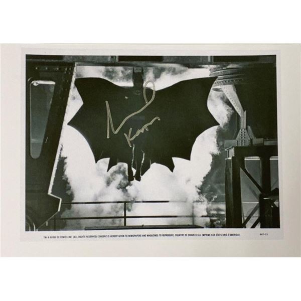 Batman Michael Keaton facsimile signed movie photo