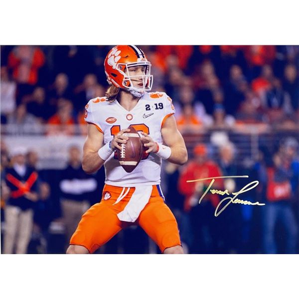 Clemson Tigers Trevor Lawrence facsimile signed  photo