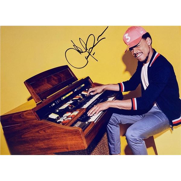 Chance the Rapper facsimile signed  photo