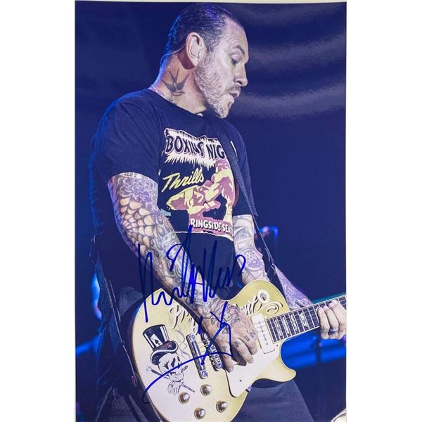 Mike Ness facsimile signed  photo