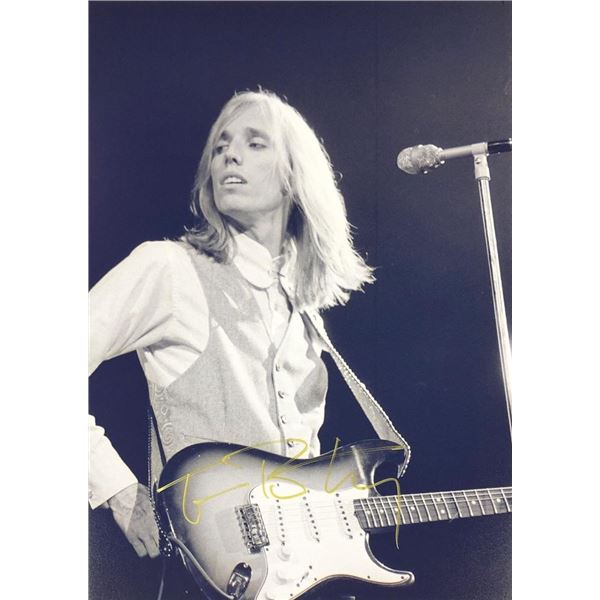 Tom Petty facsimile signed  photo