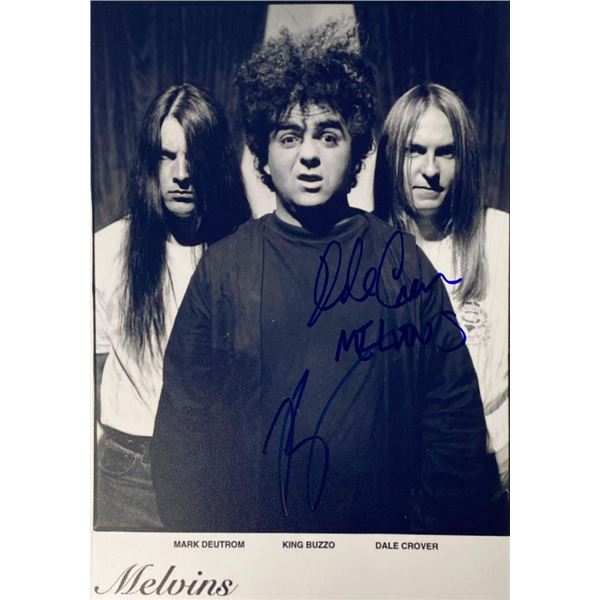 The Melvins band facsimile signed  photo