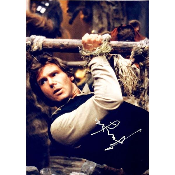 Star Wars Harrison Ford facsimile signed movie photo