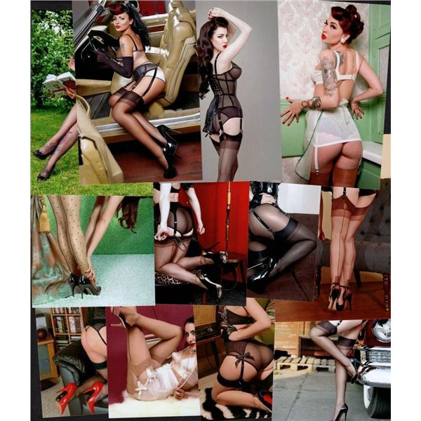 Pin Up Girls reprint photo collage