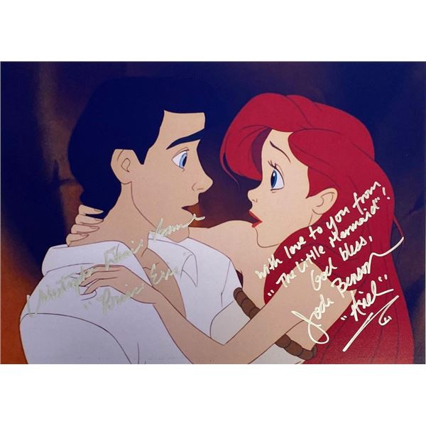 The Little Mermaid cast facsimile signed movie photo