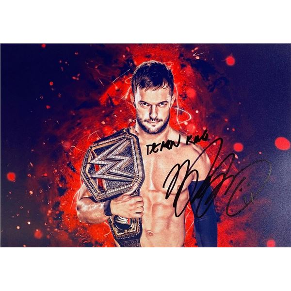 WWE Universal Champion  Finn BÃ¡lor facsimile signed  photo