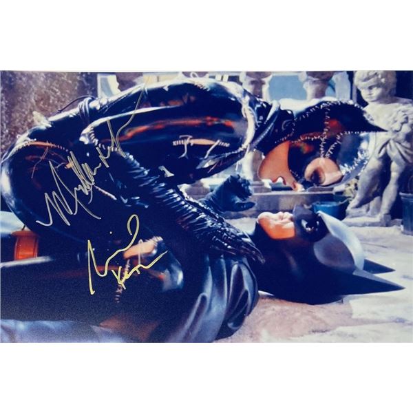 Batman Returns cast facsimile signed  movie photo