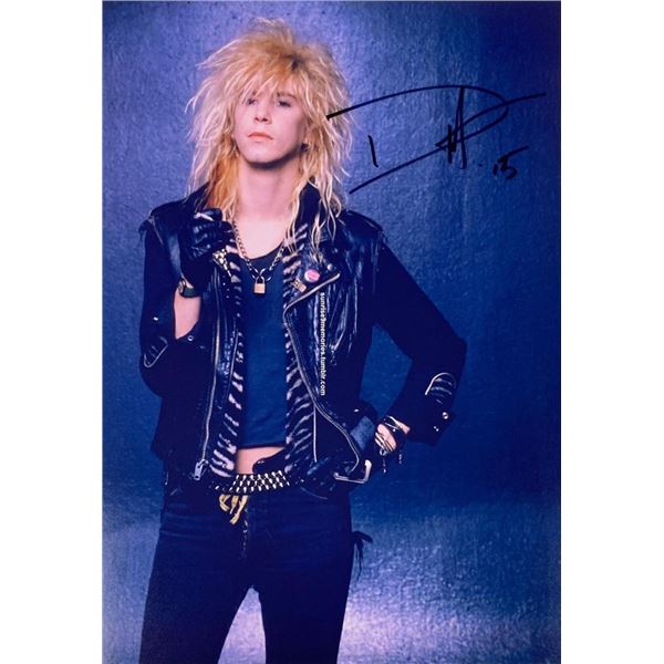Guns N' Roses Duff McKagan facsimile signed  photo