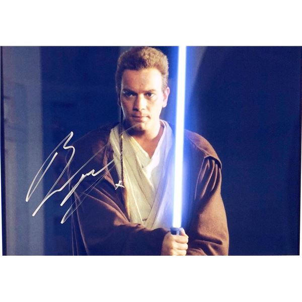Star Wars Obi-Wan Kenobi  Ewan McGregor facsimile signed  movie photo
